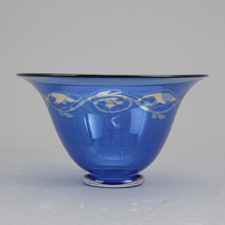 SKÅL, glas. Ingeborg Lundin, Orrefors, Graal, 1960-tal.