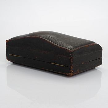 Samuel Smily, teservis, 9 delar, sterling silver, delvis förgyllt, Goldsmiths Alliance Ltd, London 1873-74.
