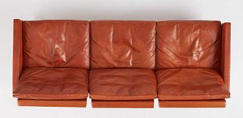 Poul Kjaerholm, a "PK31-3" sofa, E. Kold Christensen, Danmark.