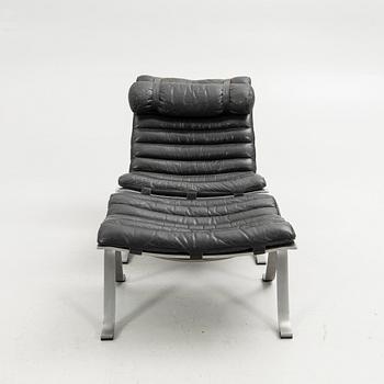 Arne Norell, "Ari", armchair with footstool, Norell Möbel AB.