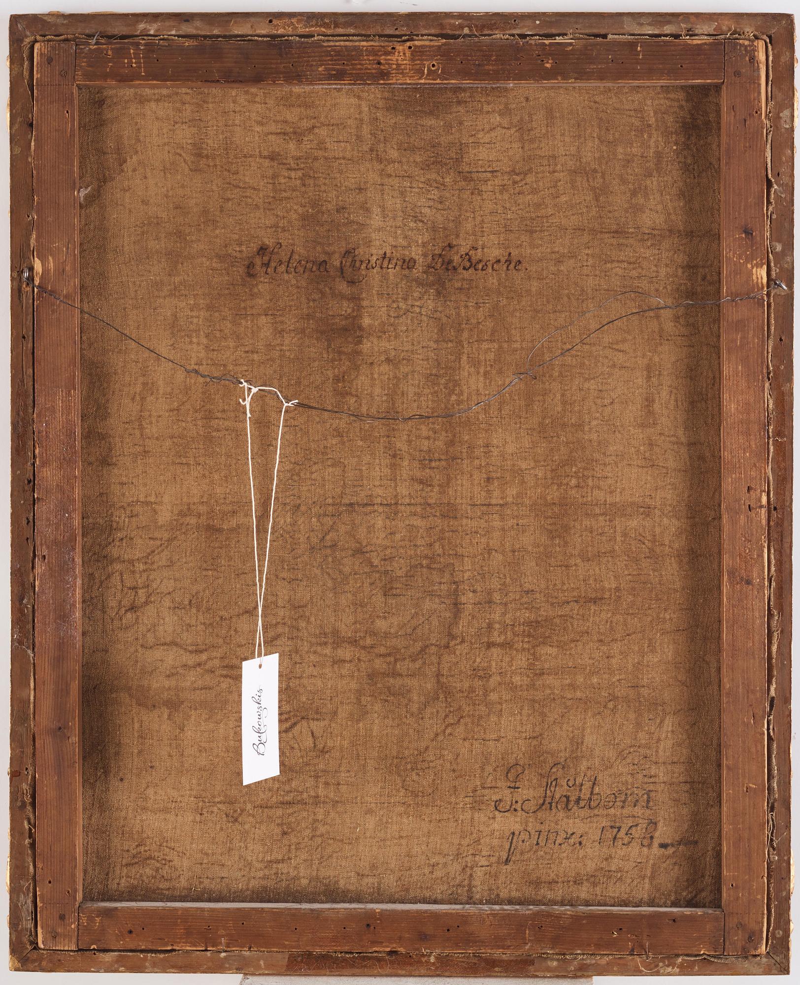 Johan Stålbom, "Christian Joachim Klingspor" (1714-1778) & his spouse "Helena Christina Klingspor" (née De Besche) (1730-1765).