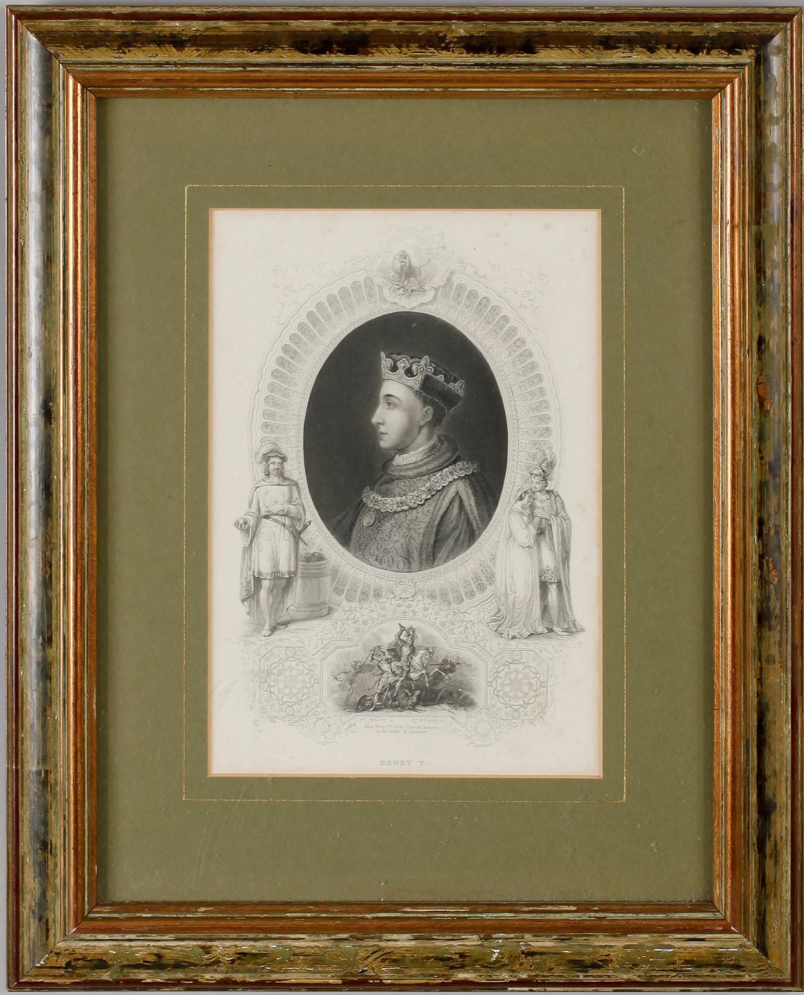 TAVELSVIT, 6 del, England, 1800-/1900-tal.