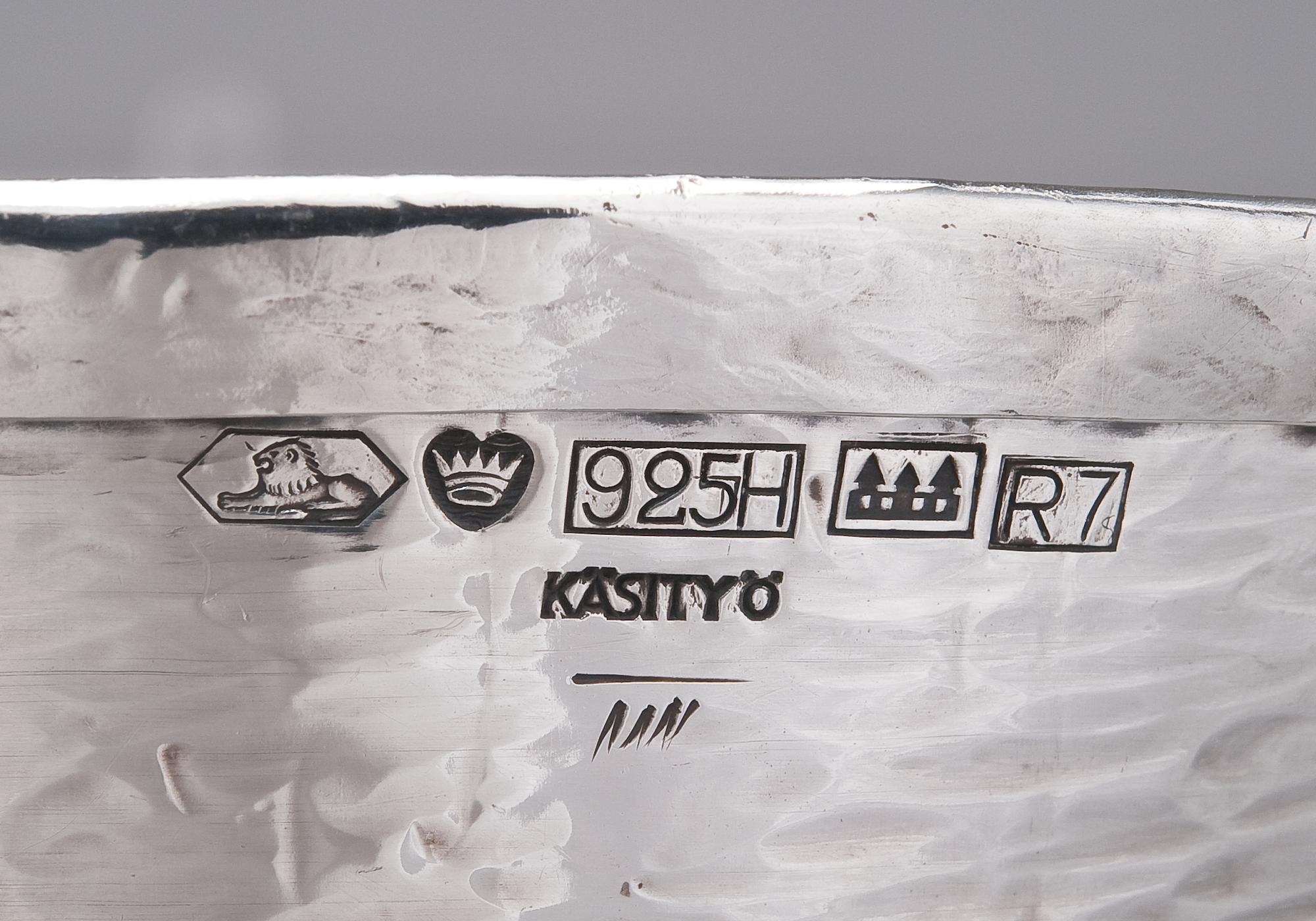 Tapio Wirkkala, A SILVER BOWL.