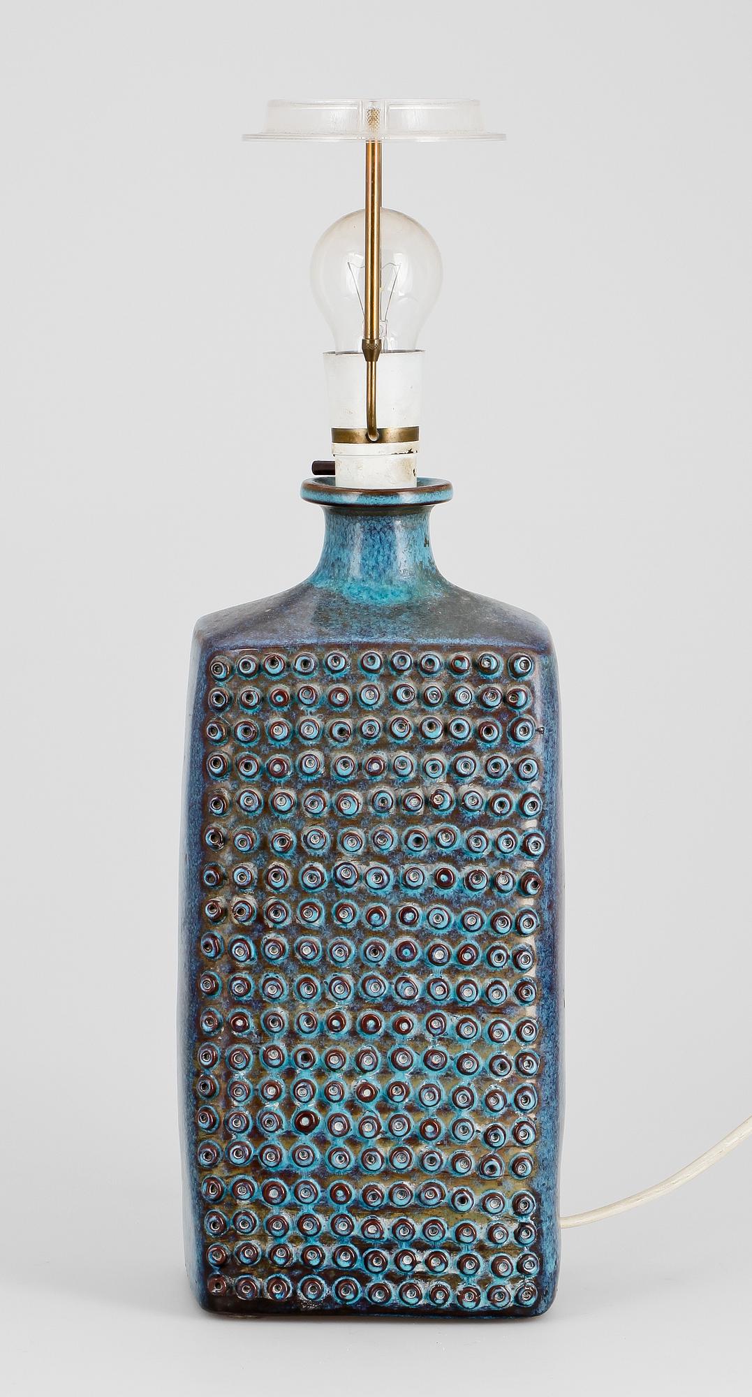 BORDSLAMPA, keramik, Stig Lindberg, Gustavsberg.