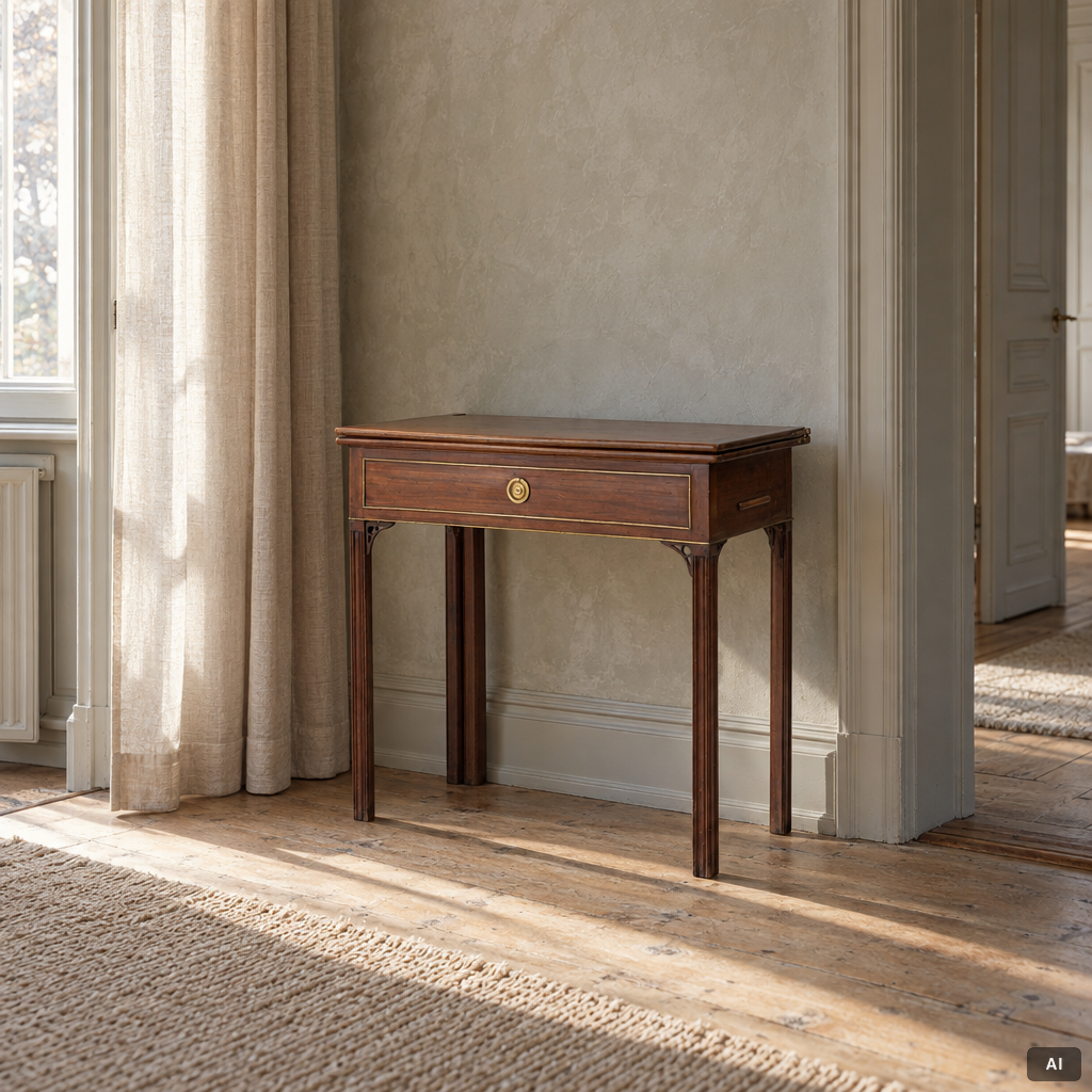 Spelbord, Stockholmsarbete, omkring år 1800, Sengustavianskt.