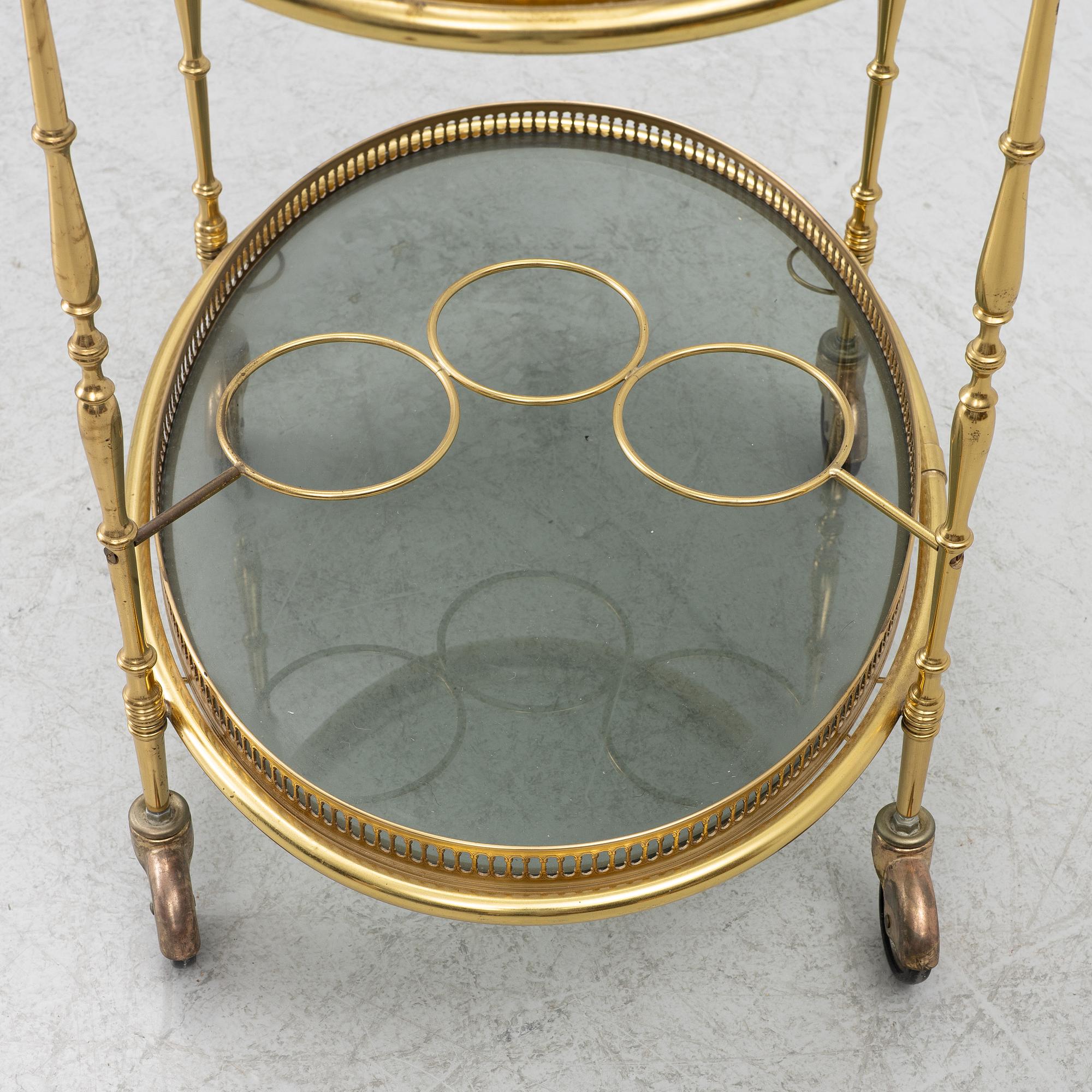 A serving cart, second half of the 20th century.