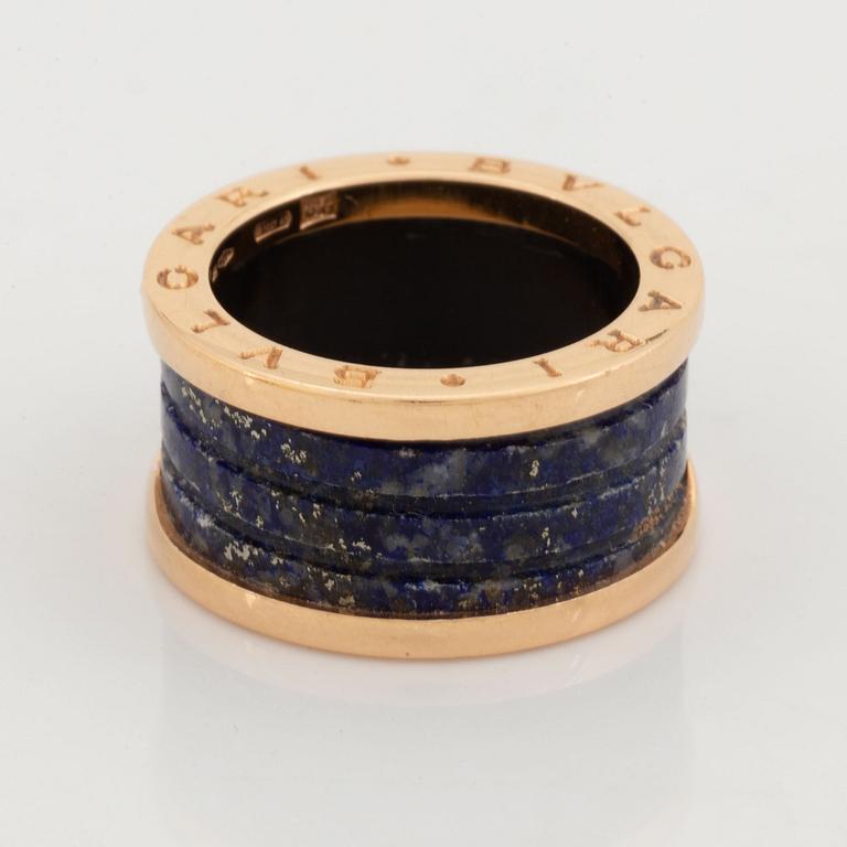 Bulgari, B.Zero1 ring. 18K guld och lapis lazuli.