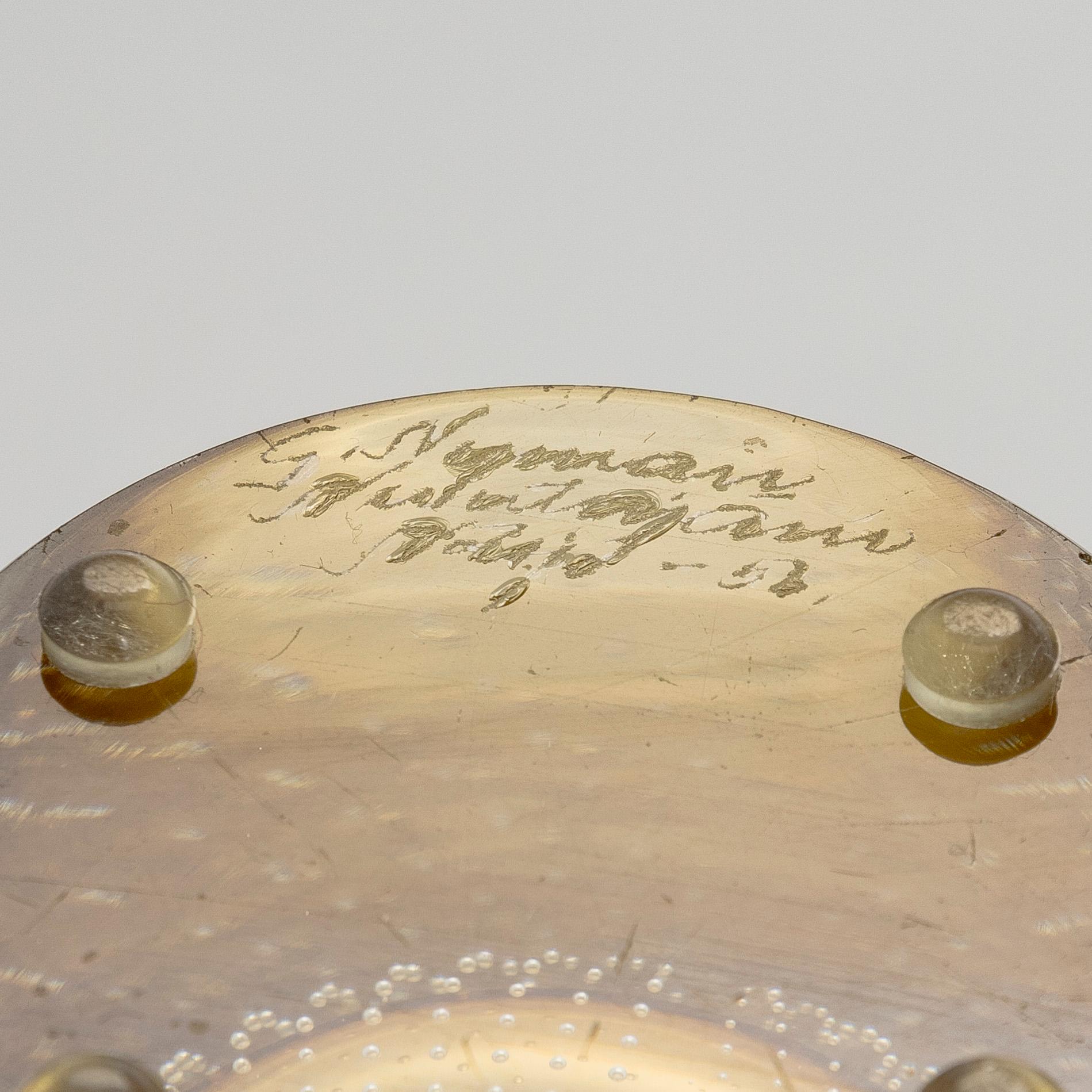 Gunnel Nyman, vas, modell "GN 12", signerad G. Nyman Nuutajärvi Notsjö -56.