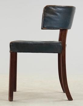 A 1920-30's mahogany chair.