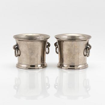 Wine coolers, a pair, 21st century.