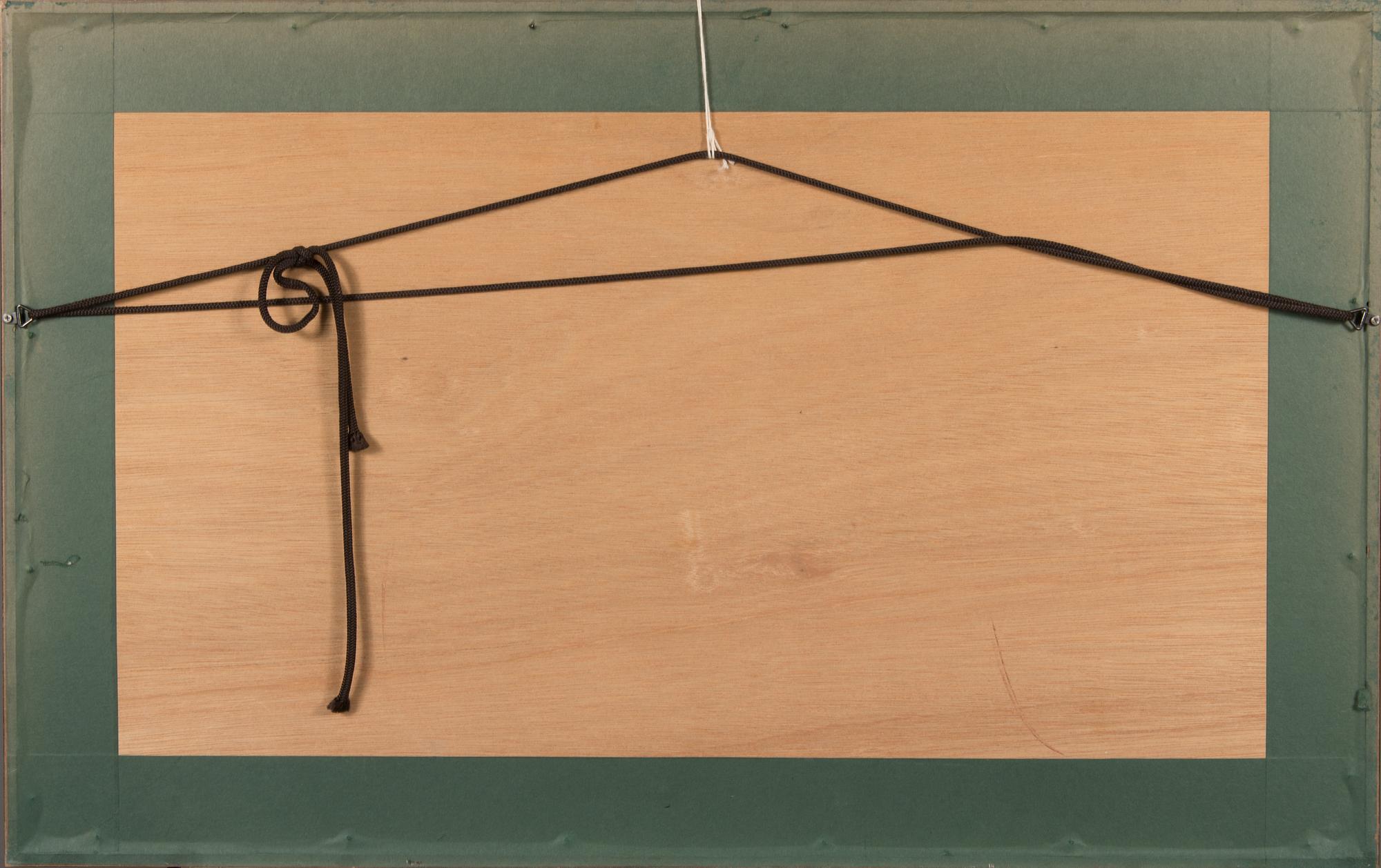 Clifton Karhu, träsnitt, signerad och daterad -88, numrerad 23/100.