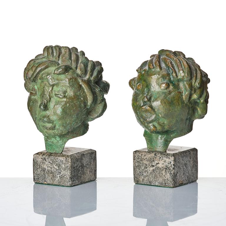 Carl Milles, Untitled (two heads).