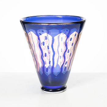 Helén Krantz, vaser, ett par, glas.