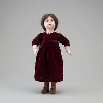 A porcelain doll, Jullien Jeune, France, late 19th century.
