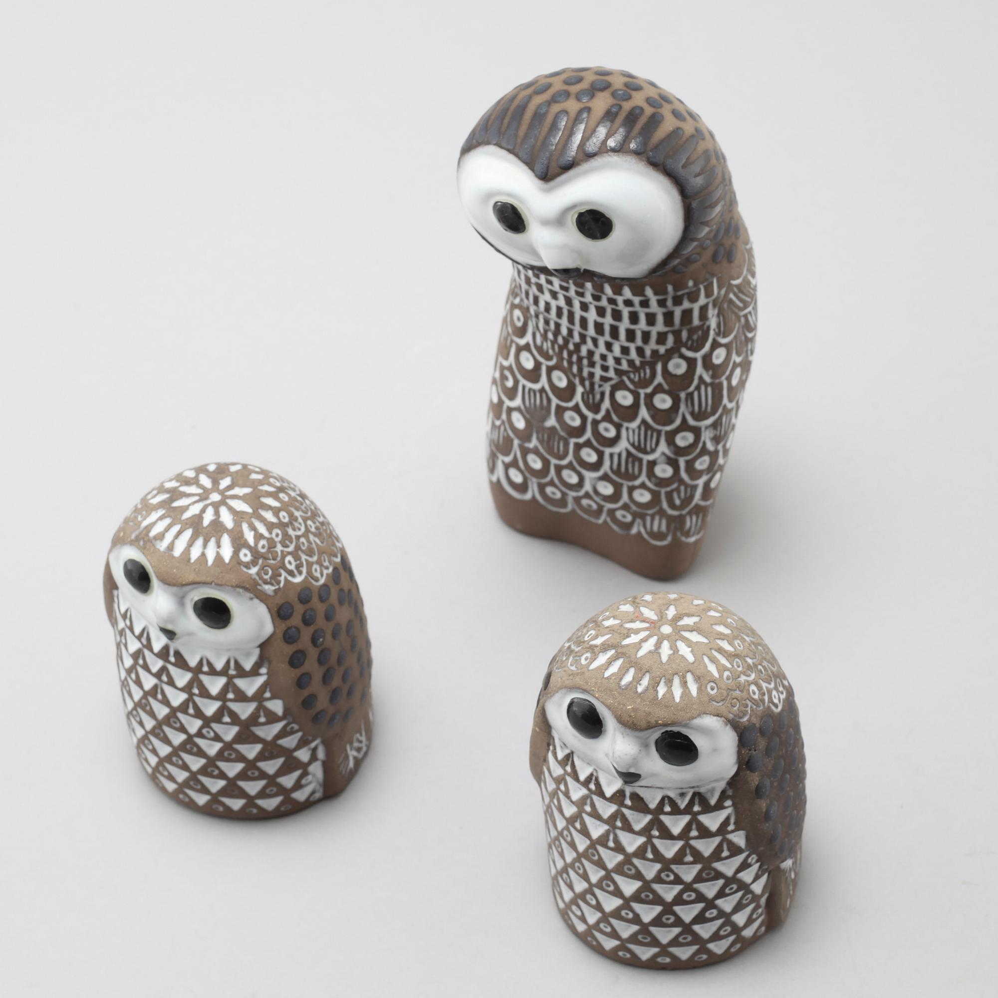 MARI SIMMULSON, 3 st, figuriner, lergods, Upsala-Ekeby,