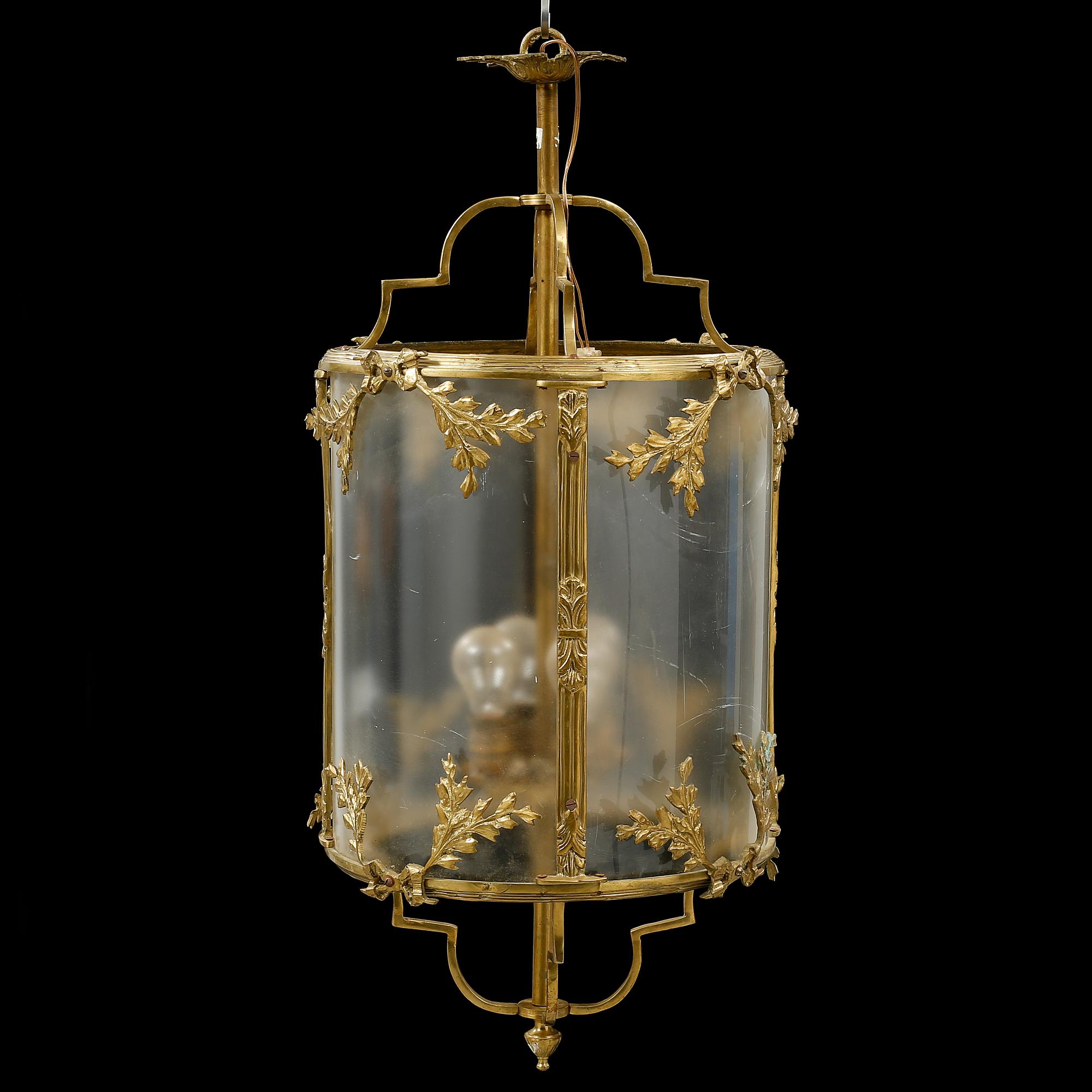 A 21th century ceiling lamp.