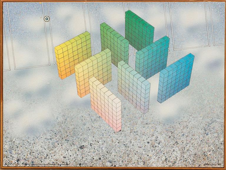 INKPLOT BY BECK & JUNG, signed and dated 1982,