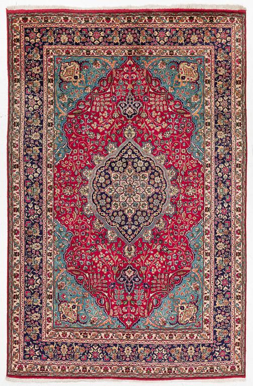 Carpet, Tabriz, approx. 310 x 198 cm.