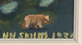 Nils Nilsson Skum, Bear Hunt.