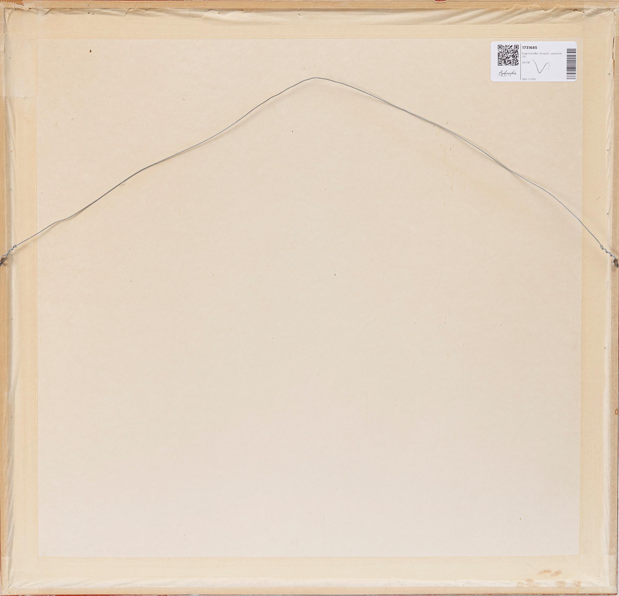 Inge Schiöler, Untitled.