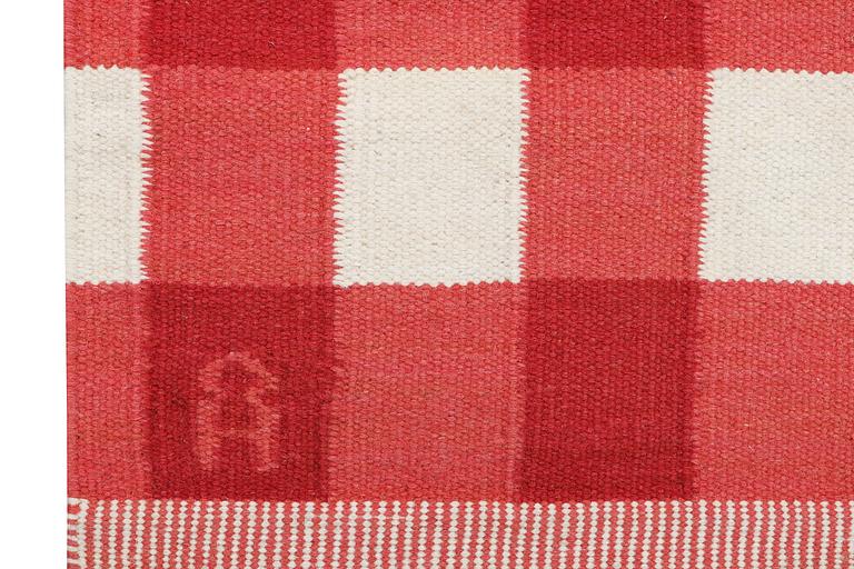 Anna-Johanna Ångtröm, matta, rölakan, "Gripsholm", Axeco, ca 160 x 80 cm.