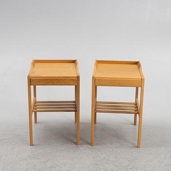 Bertil Fridhagen, sängbord, ett par, Bodafors, 1960-tal.