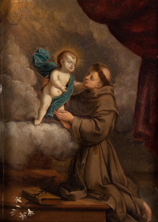 Bartolomé Esteban Murillo, hans fterföljd, 1700-tal, olja på koppar.