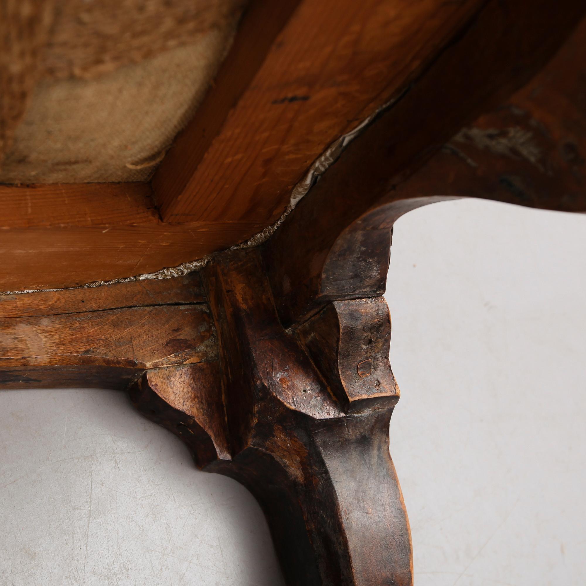 STOLAR, 3 st, rokoko, 1700-tal.