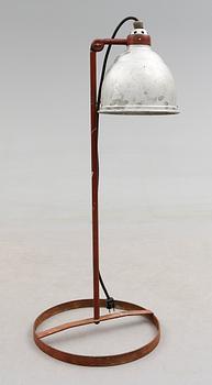 GOLVLAMPA, "Bygge lampan", Bröd. Johansson auto-metall, Skellefteå, 1900-talets mitt.