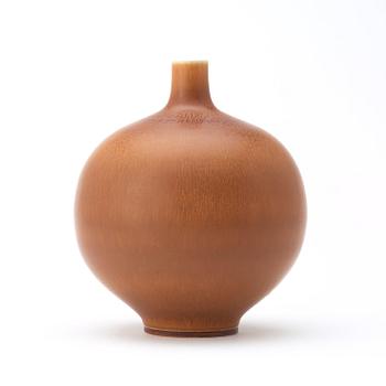 Berndt Friberg, a stoneware vase, Gustavsberg Studio 1963.