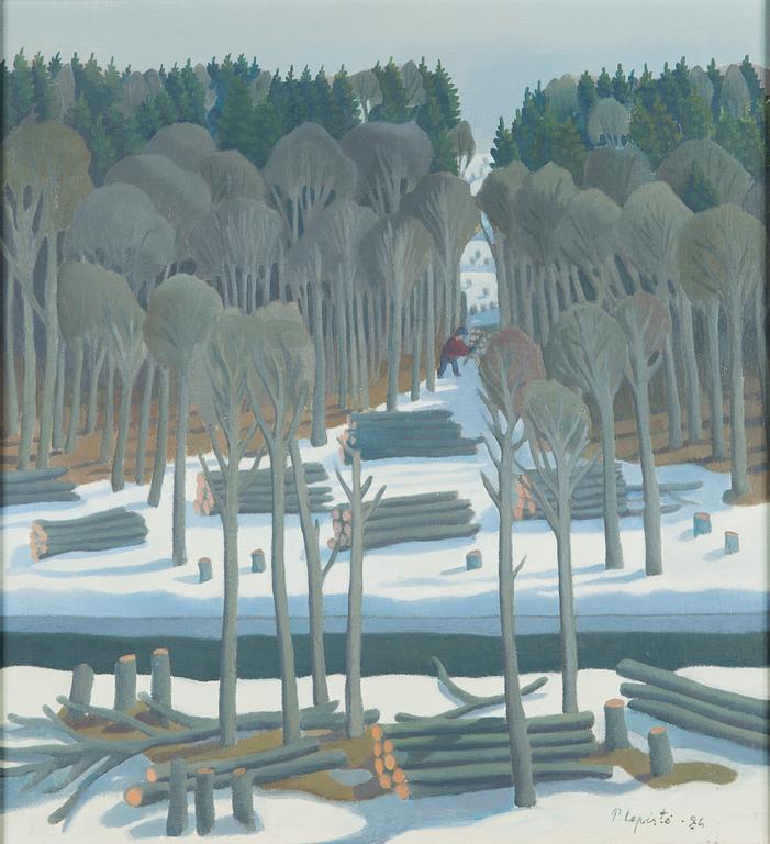 Pirkko Lepistö, Forest work.
