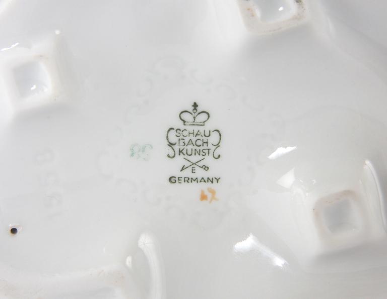 FIGURIN, porslin, Schaubach.