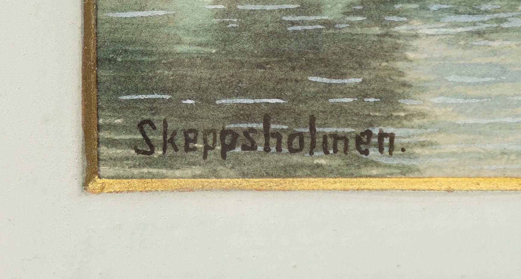 Fredrik Isberg, 'Skeppsholmen'.