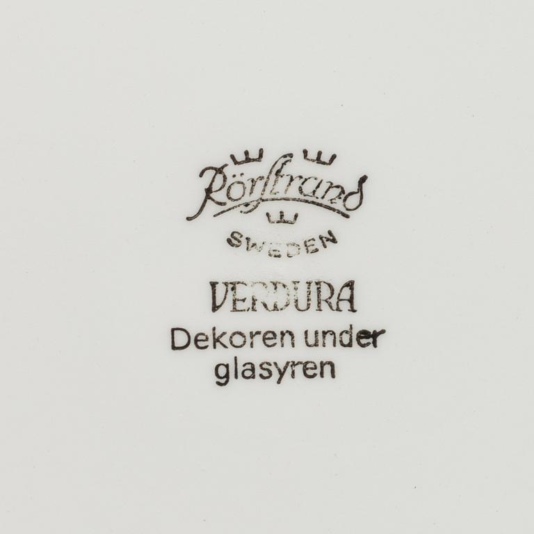 SERVIS, 40 delar, "Verdura", Rörstrand porlsin 1900-talets mitt/andra hälft.