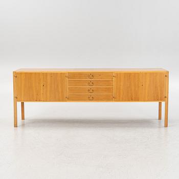 Josef Frank, a model 1015 mahogany veneered sideboard, Svenskt Tenn, Sweden, prior to 1985.