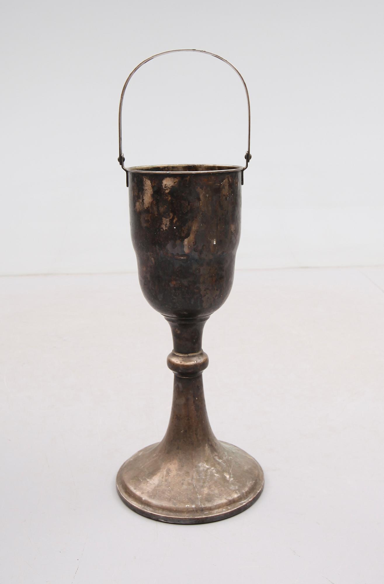 CHAMPAGNEKYLARE, nysilver, 1900-talets första hälft.