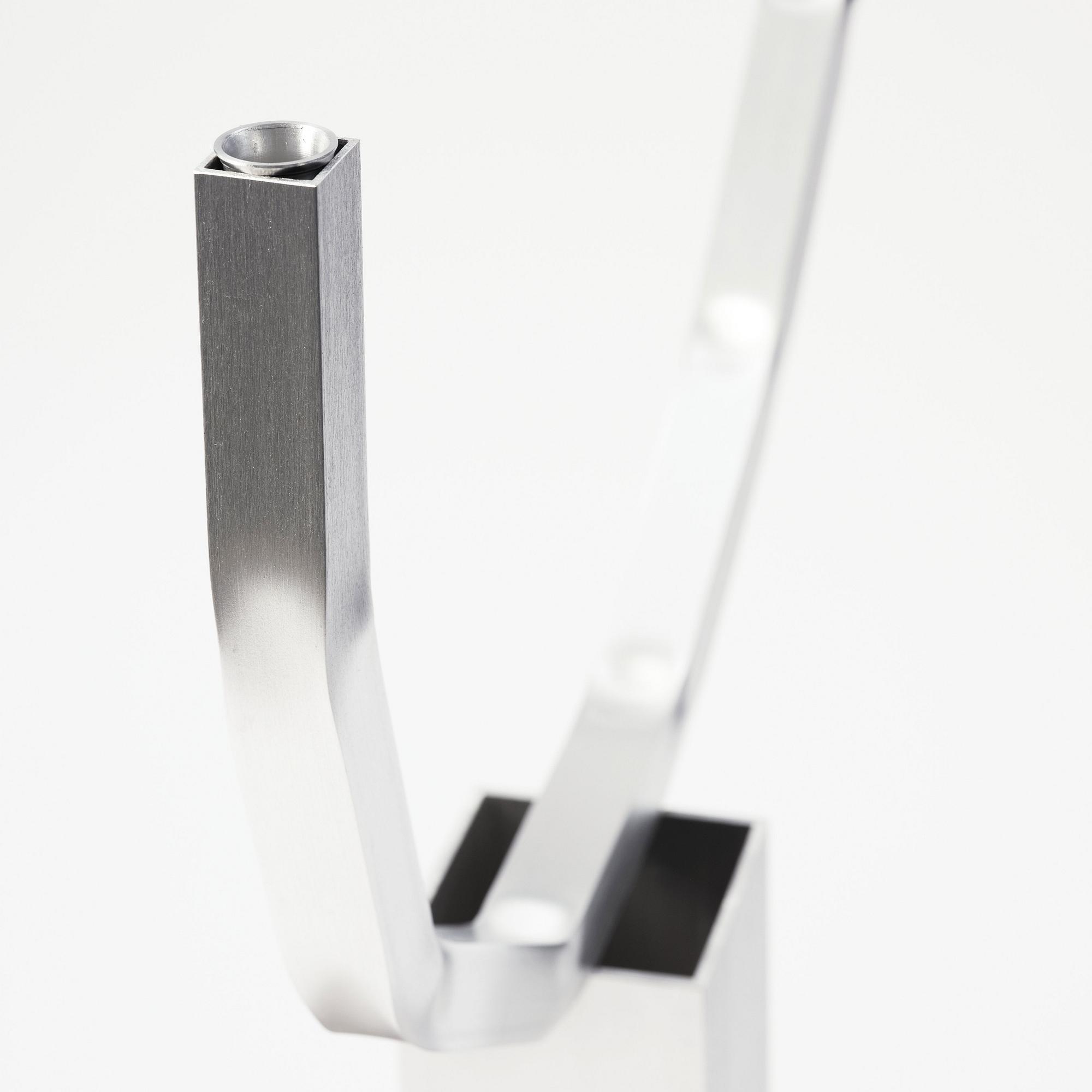 David Taylor, a unique candle holder, "Alu", 2022.