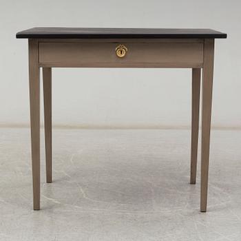 A late 19th or early 20th century writing desk.