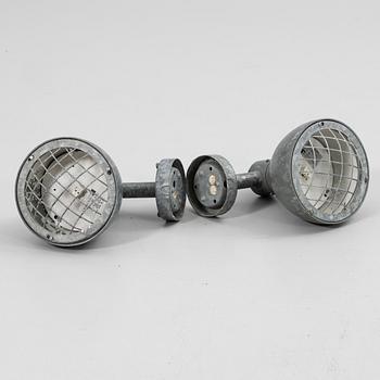 Wall lights, a pair, Fagerhult, 20th century.