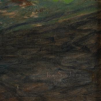 Hugo Simberg, "Landscape from Niemenlautta".