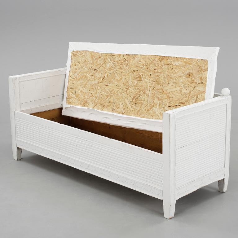 SOFFA, gustaviansk, omkring år 1800.