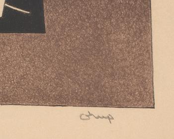 BENGT ORUP, litografier, 2 st, signerade och numrerade 192/225 och 193/225.