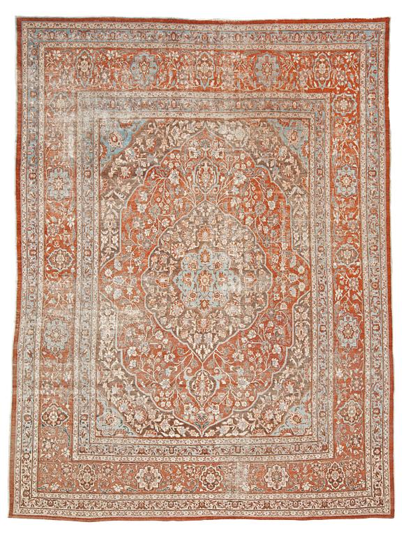 ANTIQUE TABRIZ. 436 x 333 cm.