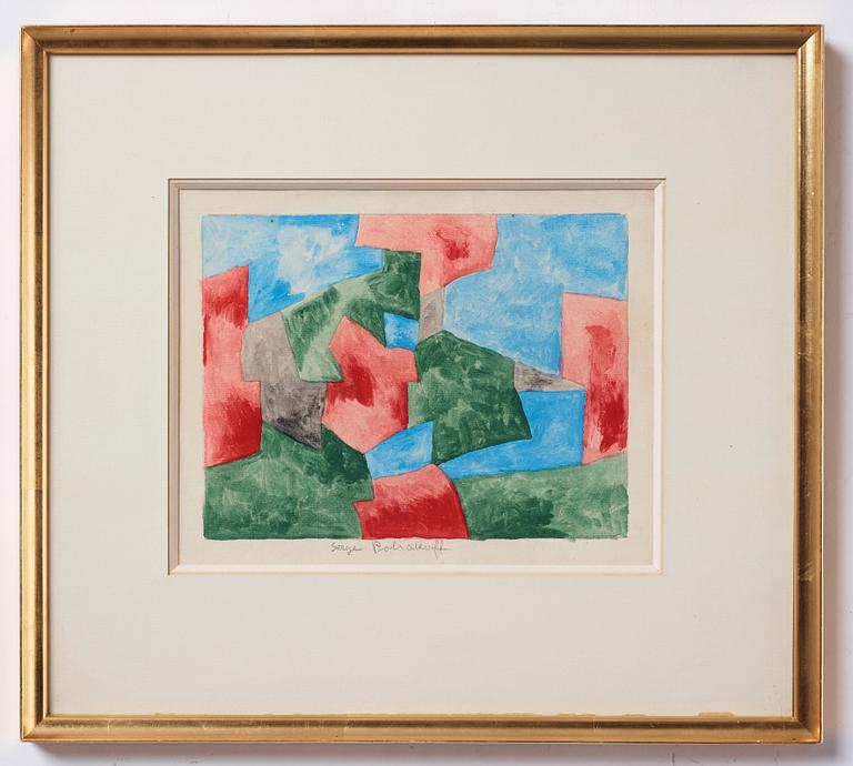 Serge Poliakoff, Utan titel.