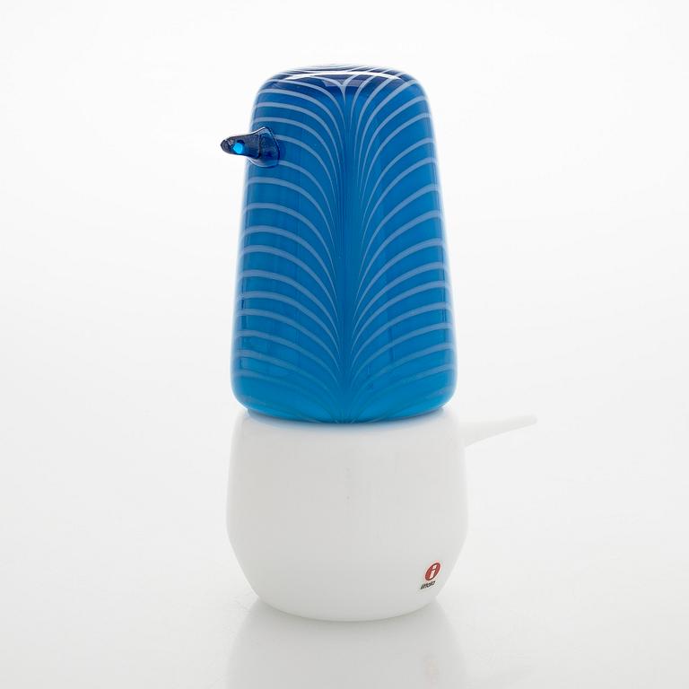 Matti Klenell, lasilintu, "Korpi Veli", signeerattu M. Klenell Iittala.