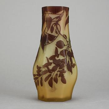 VAS, glas, Emile Gallé, Nancy, Frankrike, Jugend.