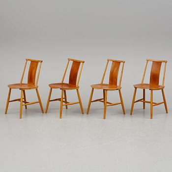 STOLAR, 4 st, Fanett, Jan Hallberg, Edsbyverken, 1900-talets andra hälft..