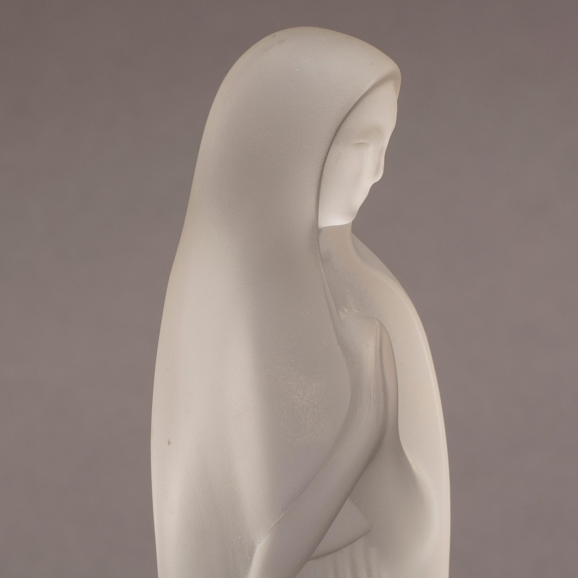 FIGURIN, glas, Lalique, Frankrike, 1900-talets andra hälft.