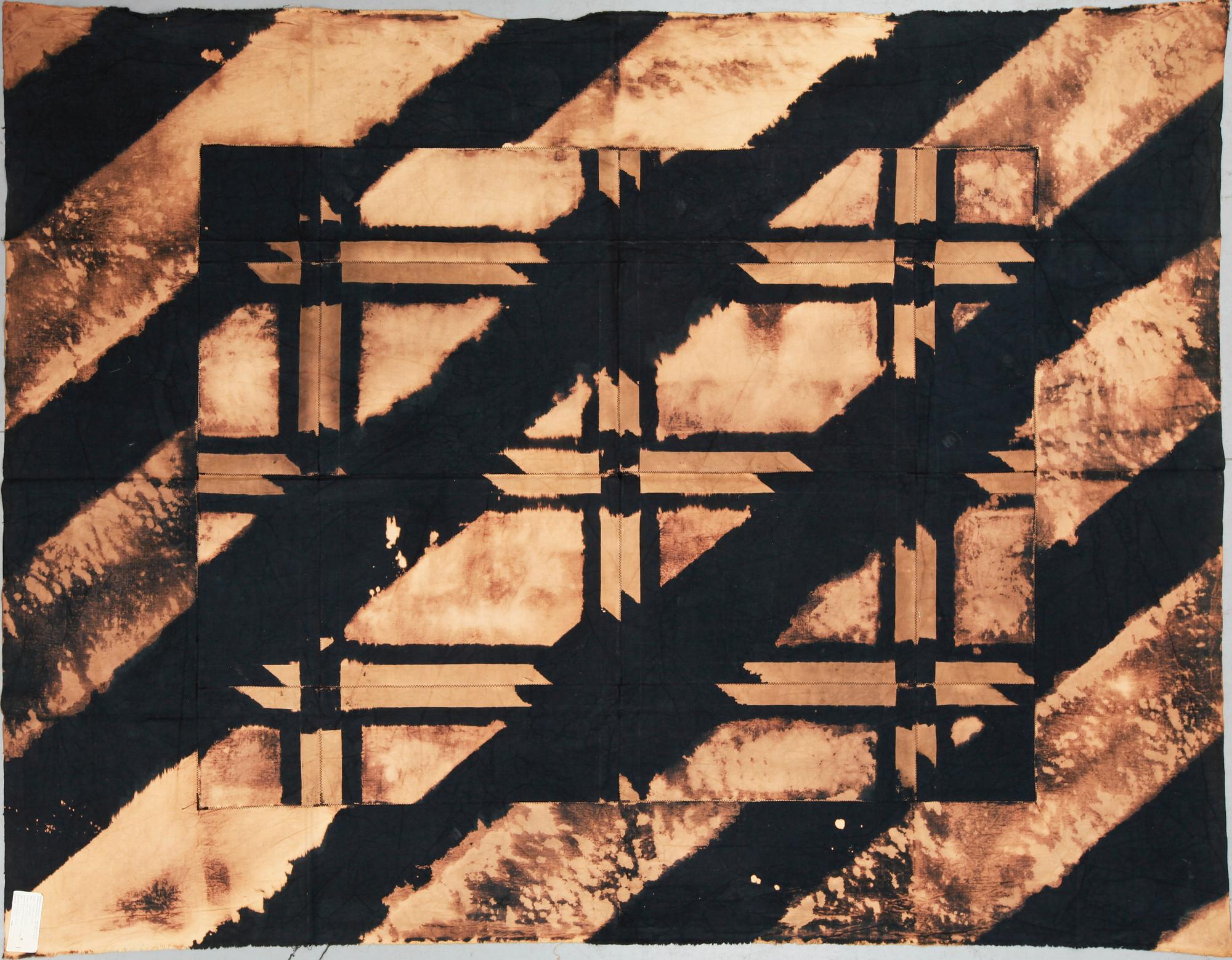 VIVIEN ISNARD, blandteknik på duk, ej sign.