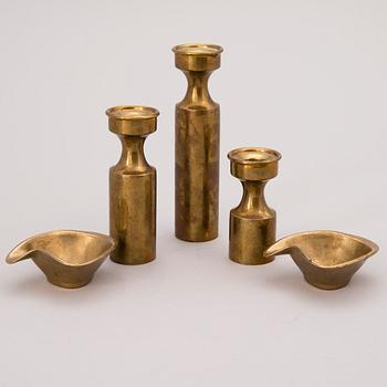 BRASS ITEMS, 5 pcs.